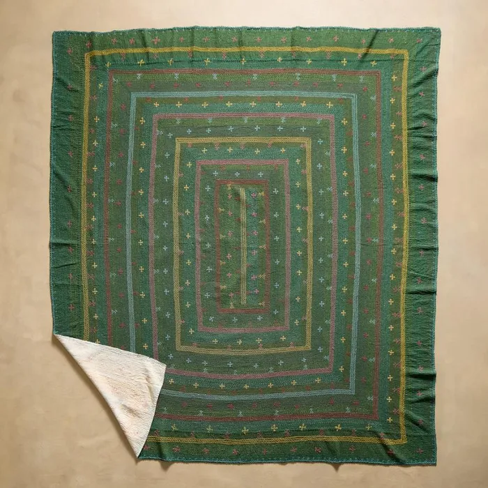 Women Dulcina Lightweight Quilt Green Sundance Catalog Bedding and Bath Women Dulcina Lightweight Quilt Green Sundance Catalog Bedding and Bath