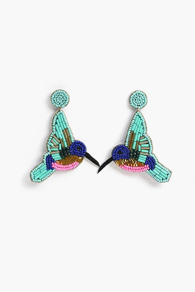 Women Earrings America and Beyond Birds in Paradise Earrings