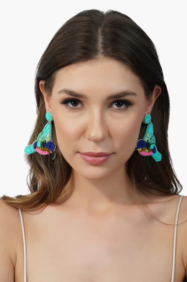 Women Earrings America and Beyond Birds in Paradise Earrings
