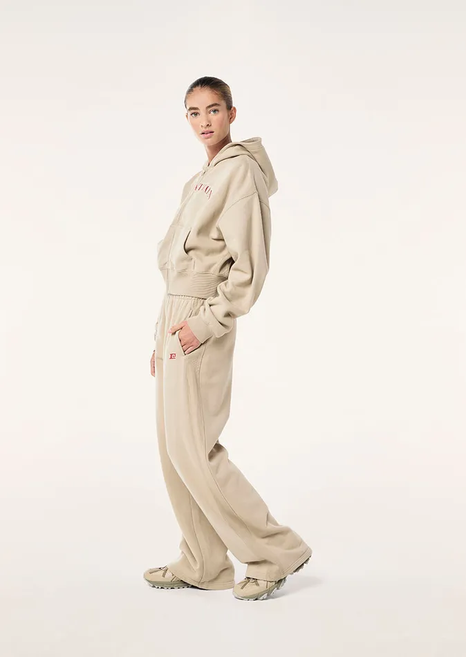 Women EASTSIDE TRACKPANT IN OXFORD TAN Pants PE Nation