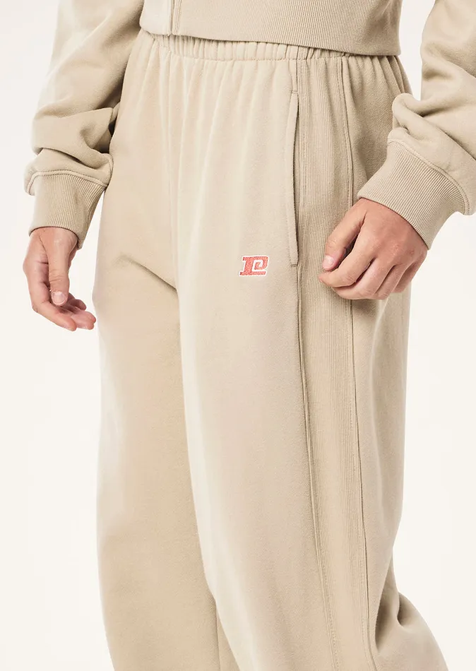 Women EASTSIDE TRACKPANT IN OXFORD TAN Pants PE Nation