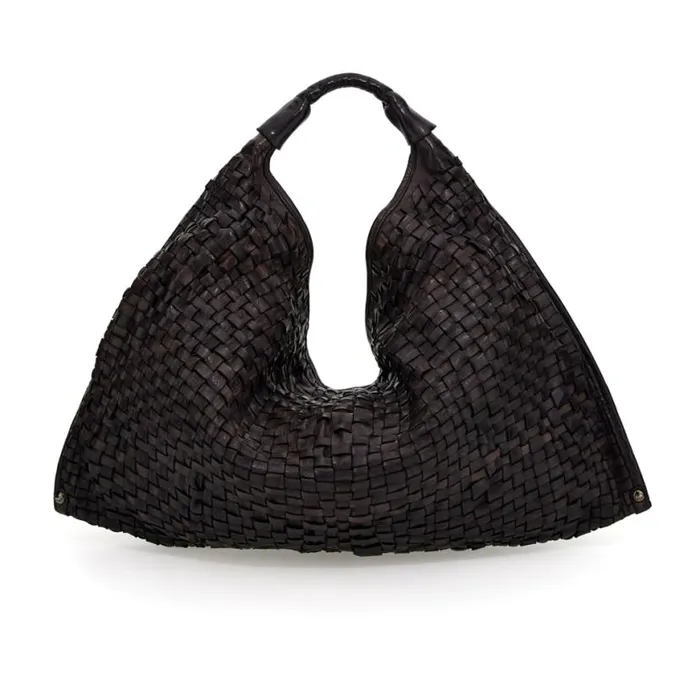 Women Edera Grey Campomaggi ShoulderHobo Bag