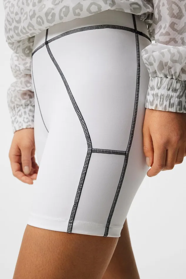 Women Ekon Short Tights White JLindeberg Shorts Women Ekon Short Tights White JLindeberg Shorts