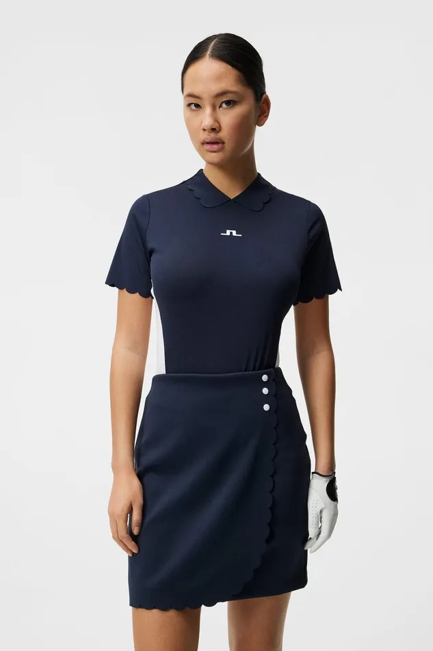 Women Elina Polo JL Navy JLindeberg Polo Shirts