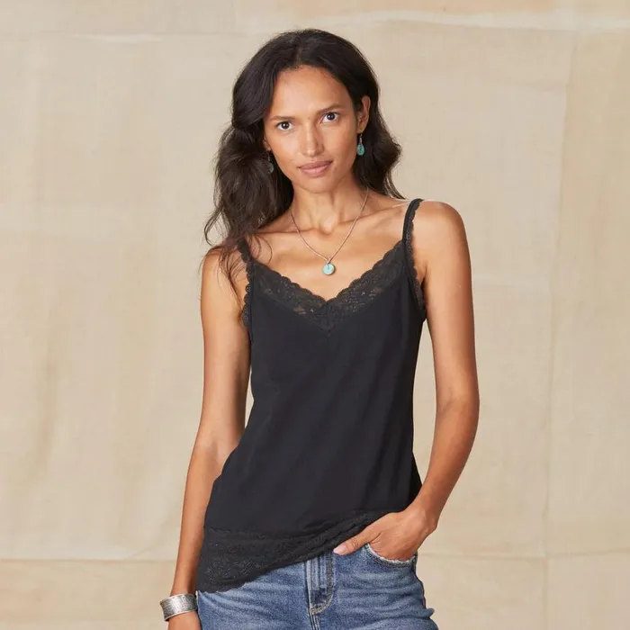 Women Eliza Tank Petite Black Sundance Catalog Petite Styles