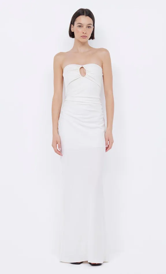 Women EMILIA STRAPLESS DRESS 8211 IVORY Bec Bridge Maxi Dresses