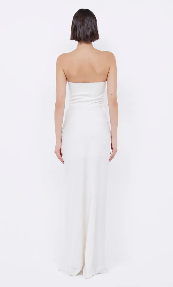 Women EMILIA STRAPLESS DRESS 8211 IVORY Bec Bridge Maxi Dresses