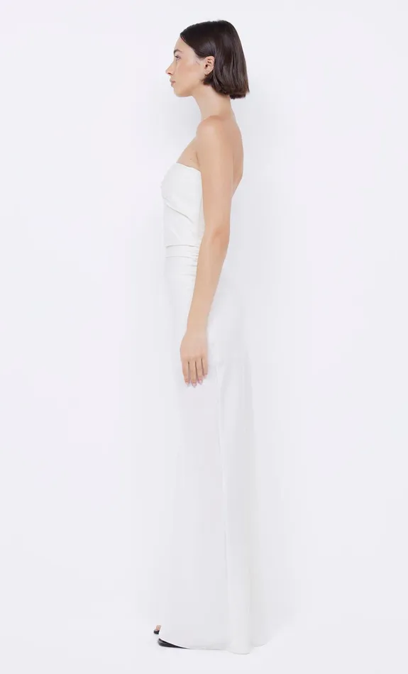 Women EMILIA STRAPLESS DRESS 8211 IVORY Bec Bridge Maxi Dresses