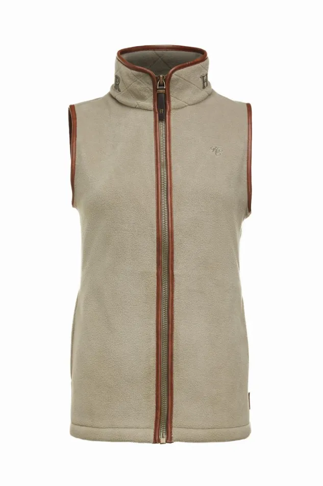 WomenEquestrian Fleeces Holland Cooper Country Fleece Gilet Sage