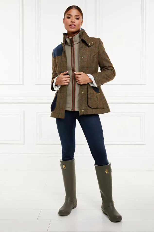 WomenEquestrian Fleeces Holland Cooper Country Fleece Gilet Sage