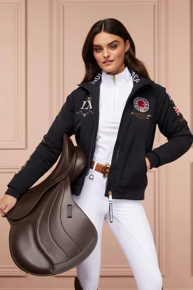 WomenEquestrian Jackets Holland Cooper Team HC Jacket Navy