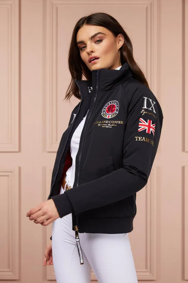 WomenEquestrian Jackets Holland Cooper Team HC Jacket Navy