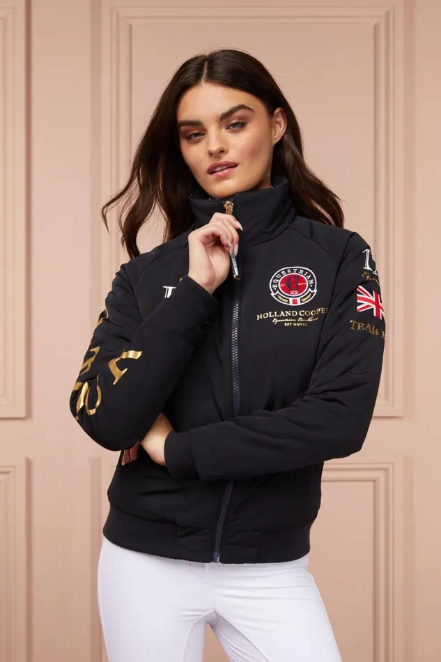 WomenEquestrian Jackets Holland Cooper Team HC Jacket Navy