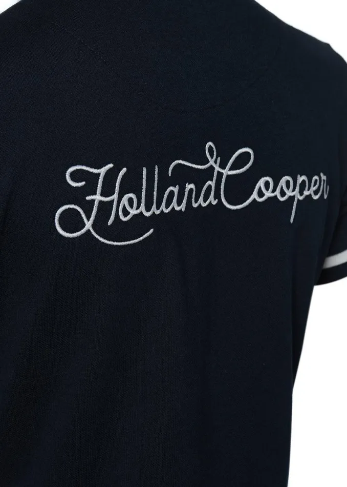 WomenEquestrian Polo Shirts Holland Cooper Classic Polo Shirt Ink Navy WomenEquestrian Polo Shirts Holland Cooper Classic Polo Shirt Ink Navy