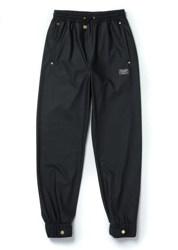 WomenEquestrian Trousers Holland Cooper Waterproof Rain Trouser Black