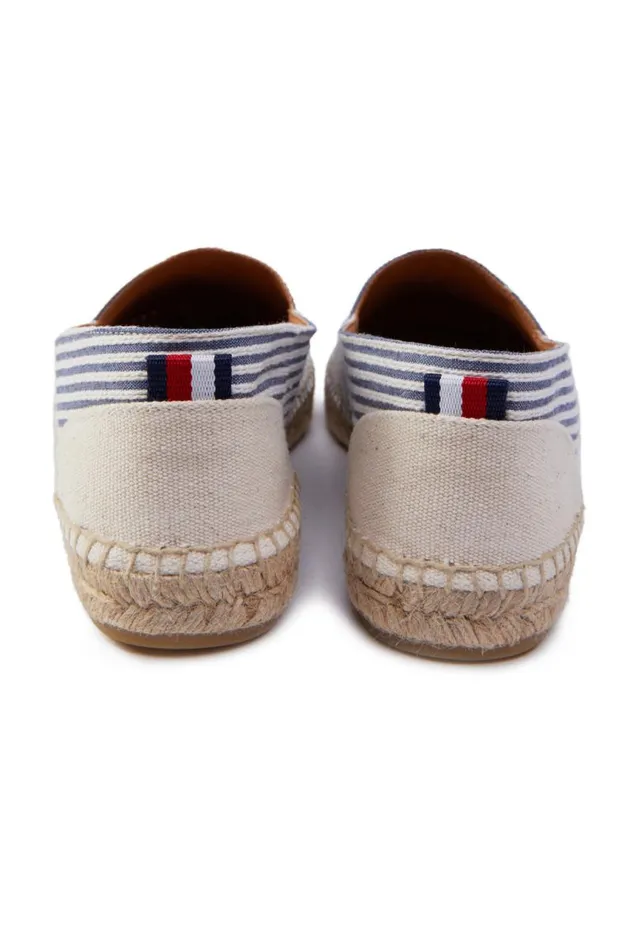 Women Espadrilles Holland Cooper Riviera Espadrille Nautical Stripe