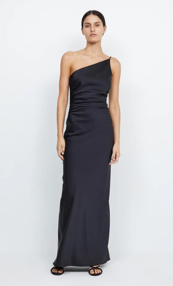 Women ETERNITY ASYM MAXI DRESS 8211 BLACK Bec Bridge Prom Dresses