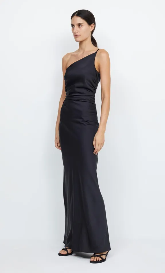 Women ETERNITY ASYM MAXI DRESS 8211 BLACK Bec Bridge Prom Dresses
