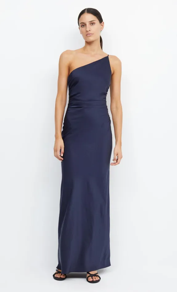 Women ETERNITY ASYM MAXI DRESS 8211 INK Bec Bridge Prom Dresses