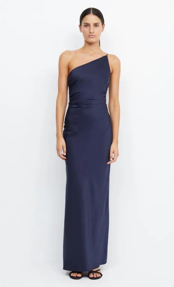 Women ETERNITY ASYM MAXI DRESS 8211 INK Bec Bridge Prom Dresses