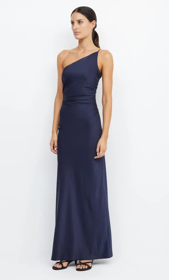 Women ETERNITY ASYM MAXI DRESS 8211 INK Bec Bridge Prom Dresses