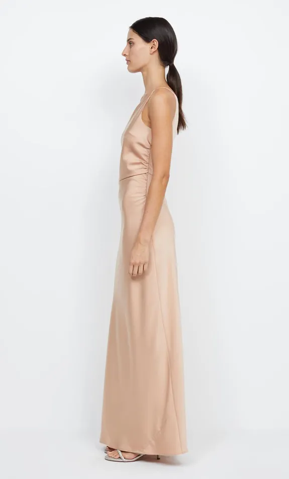 Women ETERNITY ASYM MAXI DRESS 8211 ROSE GOLD Bec Bridge Prom Dresses