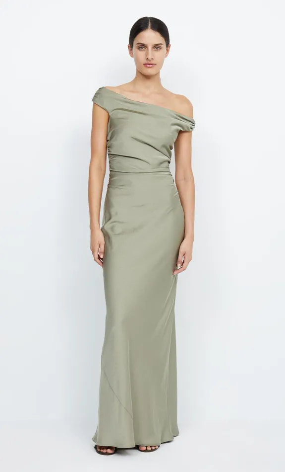 Women ETERNITY OFF SHOULDER MAXI 8211 SAGE Bec Bridge Maxi Dresses