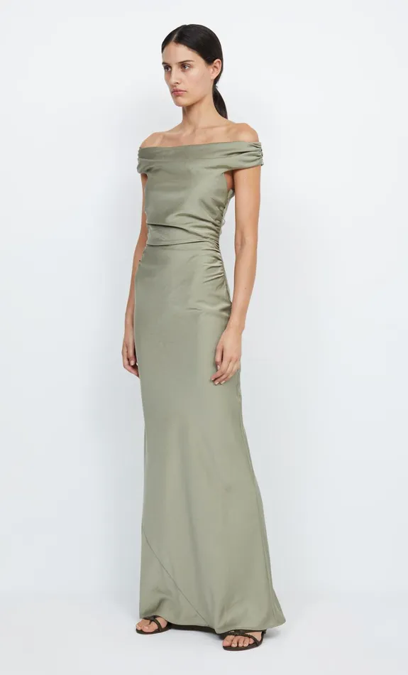 Women ETERNITY OFF SHOULDER MAXI 8211 SAGE Bec Bridge Maxi Dresses