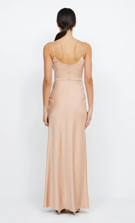 Women ETERNITY SCOOP MAXI DRESS 8211 ROSE GOLD Bec Bridge Prom Dresses