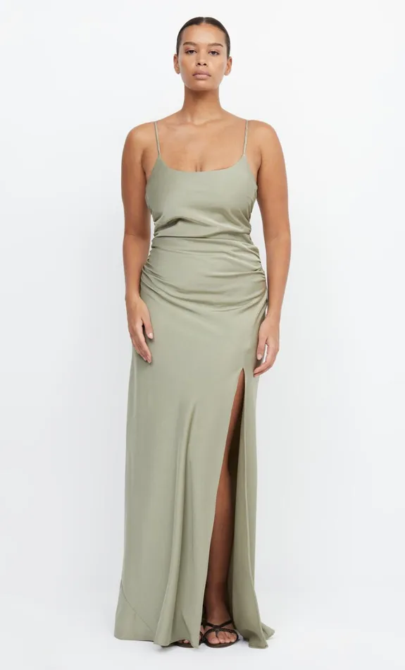 Women ETERNITY SCOOP MAXI DRESS 8211 SAGE Bec Bridge Prom Dresses