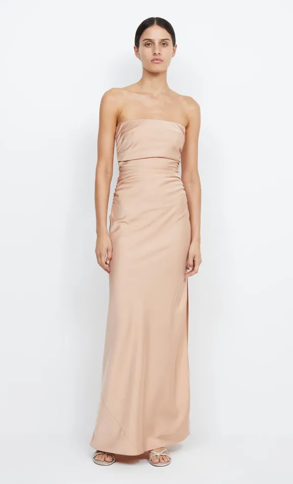 Women ETERNITY STRAPLESS MAXI 8211 ROSE GOLD Bec Bridge Prom Dresses
