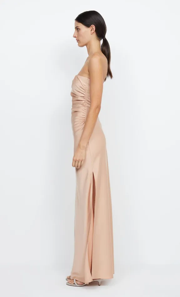 Women ETERNITY STRAPLESS MAXI 8211 ROSE GOLD Bec Bridge Prom Dresses