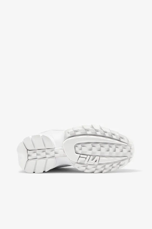 Women Fila Sneakers and Lifestyle Disruptor 2 Premium Triple White
