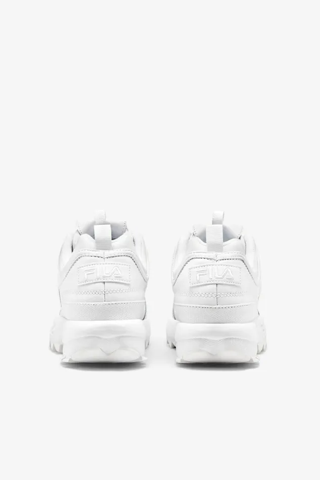 Women Fila Sneakers and Lifestyle Disruptor 2 Premium Triple White