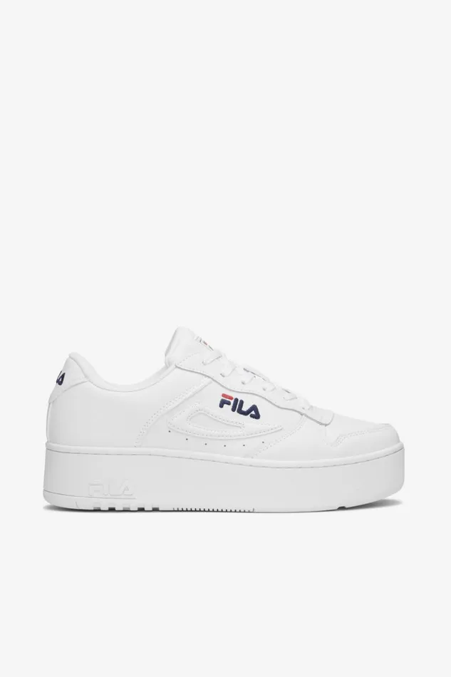 Women Fila Sneakers and Lifestyle Fx115 White Fila Navy Fila Red