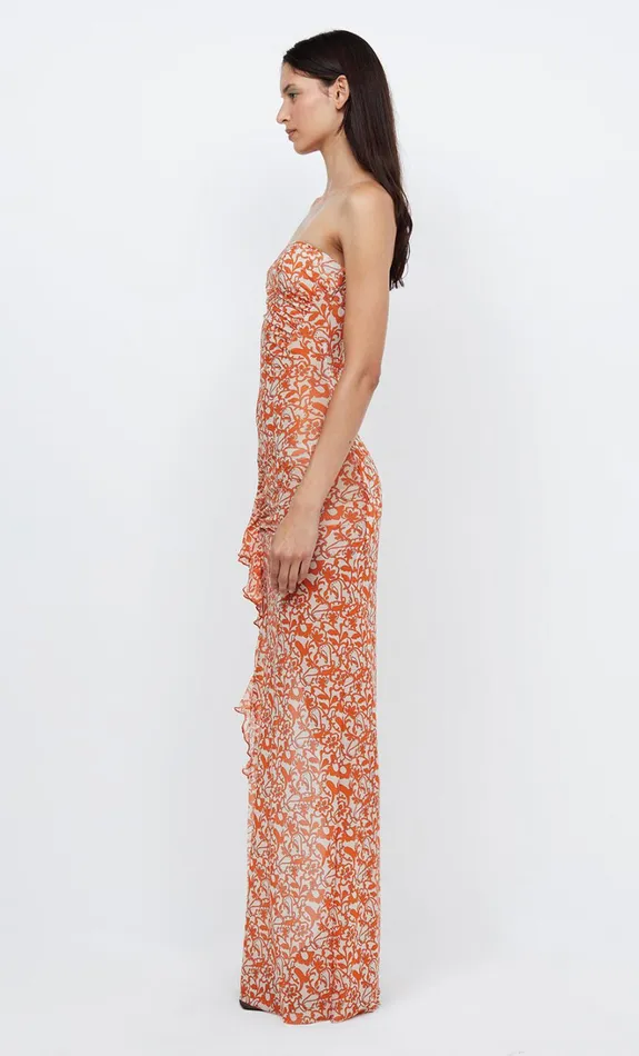 Women FIREFLY STRAPLESS DRESS 8211 FIESTA FLORAL Bec Bridge Maxi Dresses