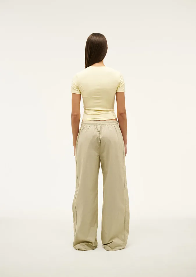 Women FOUNDATION SHORT SLEEVE TEE IN BUTTER Tees PE Nation