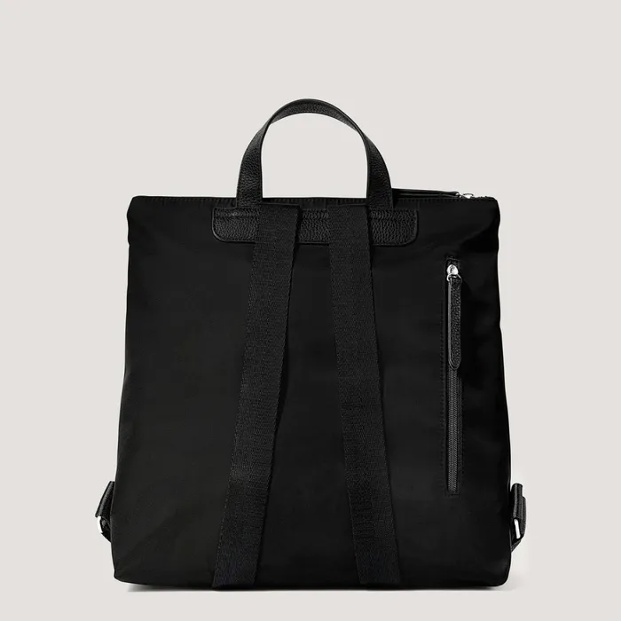 Women Fran Backpack Black Nylon Fiorelli Backpacks