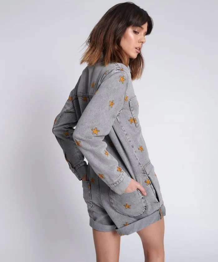 Women FROM THE STARS PROPHECY JUMPSUIT One Teaspoon Denim Jumpsuits Women FROM THE STARS PROPHECY JUMPSUIT One Teaspoon Denim Jumpsuits