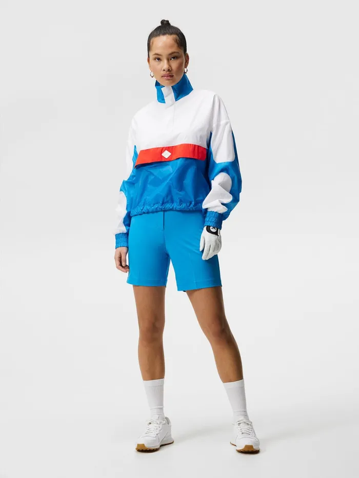 Women Gwen Long Shorts Brilliant Blue JLindeberg Shorts Women Gwen Long Shorts Brilliant Blue JLindeberg Shorts