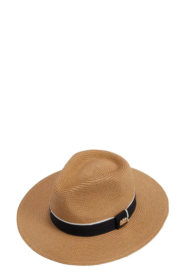 Women Hats and Headbands Holland Cooper Francesca Hat Camel Black Women Hats and Headbands Holland Cooper Francesca Hat Camel Black