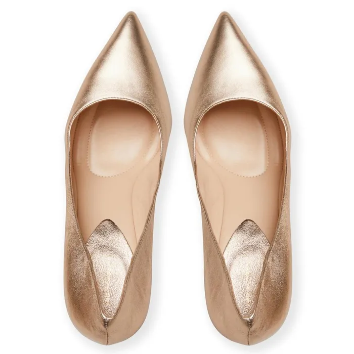 Women Heels Bruno Magli TARA Pump GOLD