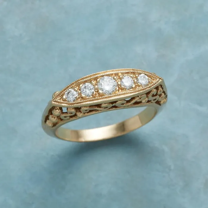 Women Highlights Diamond Ring Sundance Catalog Rings