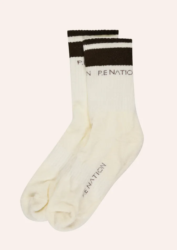 Women HOMAGE SOCK IN WHISPER WHITE Socks PE Nation