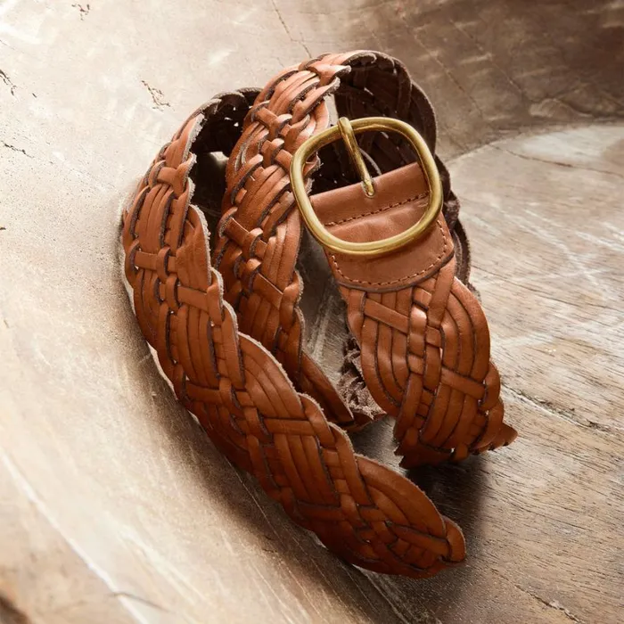 Women Huaraz Belt Cognac Sundance Catalog Belts