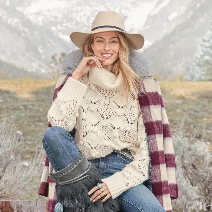 Women Ice Kissed Turtleneck Ivory Sundance Catalog Sweaters Women Ice Kissed Turtleneck Ivory Sundance Catalog Sweaters