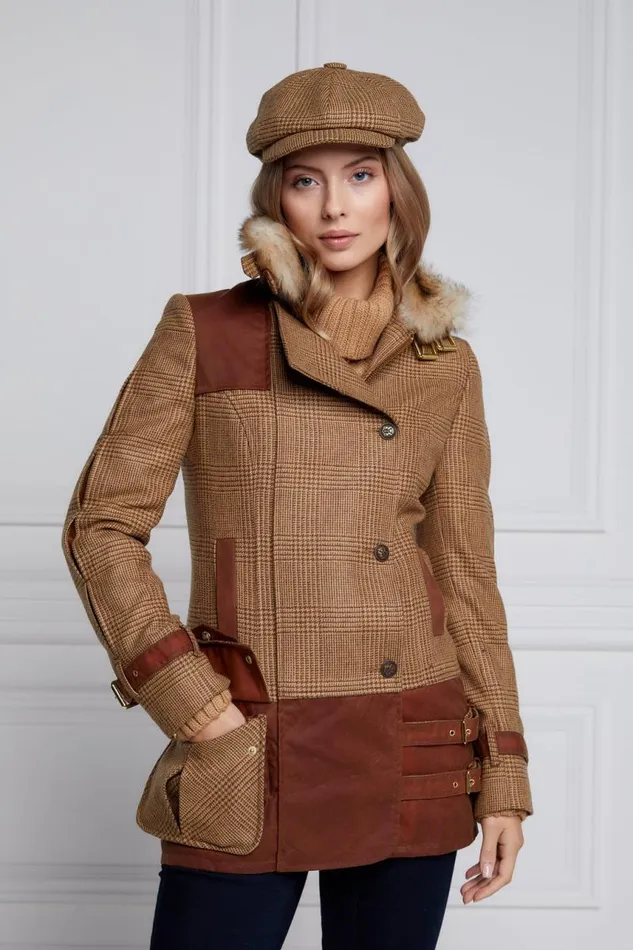 Women In Stock Tailoring Holland Cooper Balmoral Field Jacket Tawny