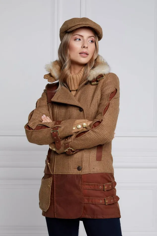 Women In Stock Tailoring Holland Cooper Balmoral Field Jacket Tawny