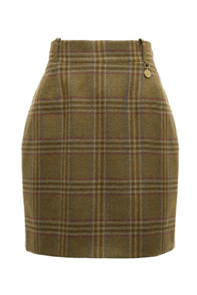 Women In Stock Tailoring Holland Cooper Regency Skirt Avebury Green Check Women In Stock Tailoring Holland Cooper Regency Skirt Avebury Green Check