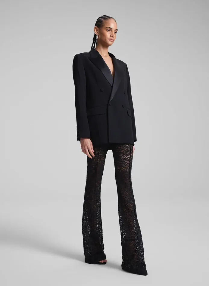 Women Jackets and Coats ALC Calla Oversized Tailored Tux Jacket Blackblack